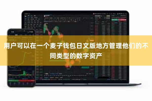 用户可以在一个麦子钱包日文版地方管理他们的不同类型的数字资产